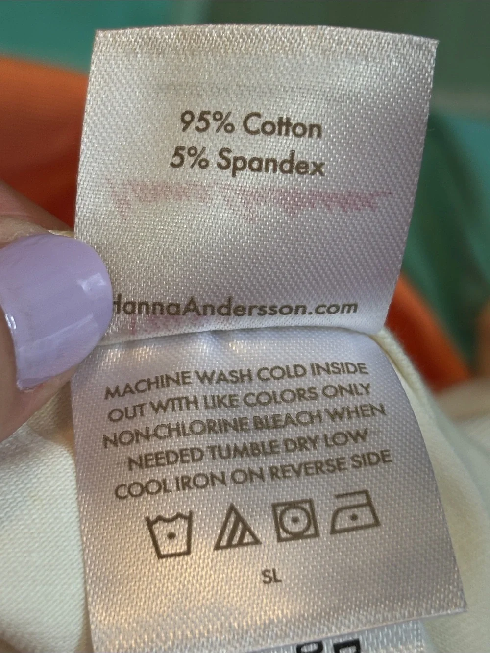 NWOT- Hanna Andersson Girls Rainbow Stripe Tank Dress - White Top - Picture 5 of 5